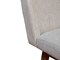 Armen Living Stancoste Swivel Counter Stool in Brown Oak Wood Finish with Taupe Fabric 840254332119 - alternate 5